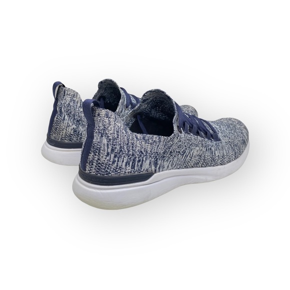 APL 𖤐 Techloom Breeze Knit Running Sneakers 𖤐 Navy White Melange 𖤐 11.5M 43 - Picture 3 of 16